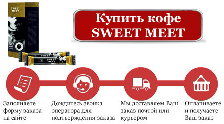Возбуждающий кофе Sweet Meet купить в Мурманске
